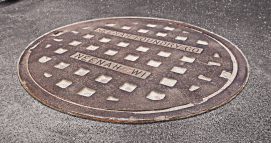 Neenah manhole cover
